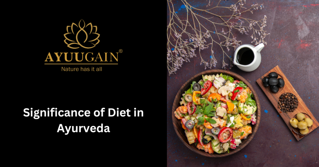 Significance of Diet in Ayurveda