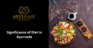 Significance of Diet in Ayurveda